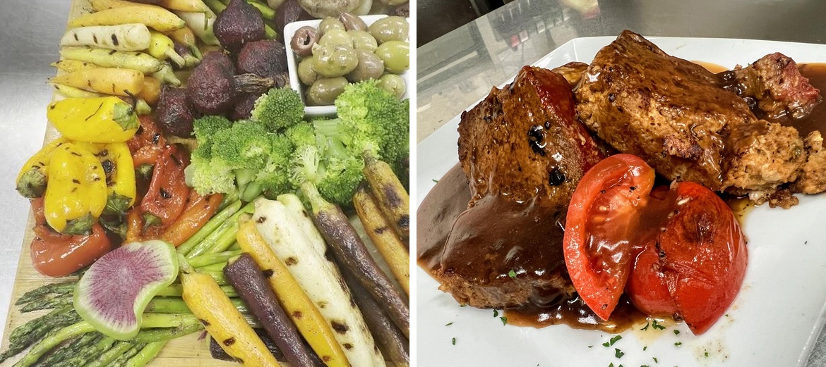 Chef Roe's Plates / Caterer Menu