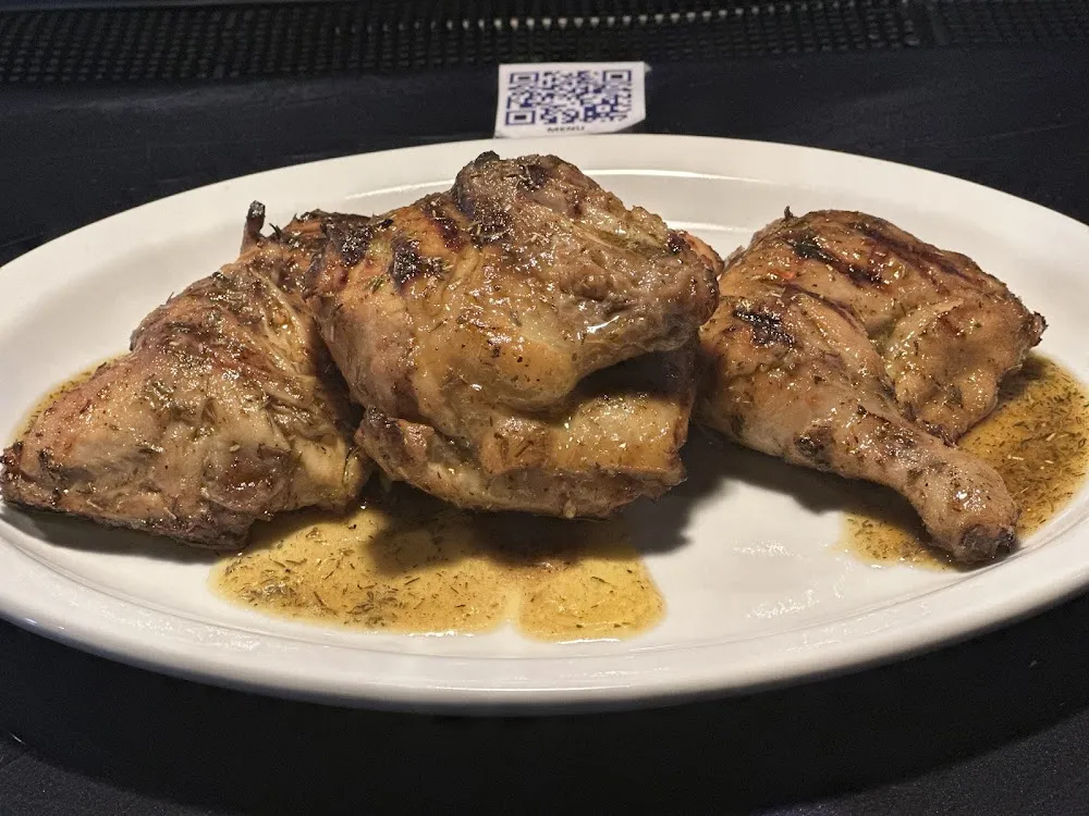 Yardie Chicken Dinner Dark Meat 2 Chicken Thighs